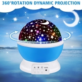 BUTWHY Star Master Dream Color Changing Rotating Projection Lamp