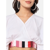 ALL WAYS YOU - White Polyester Womens Crop Top ( Pack of 1 ) - None