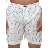 Printed Cotton Boxer Bxr_1006_White-S