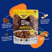 Fit & Flex Backed Granola Breakfast Cereal Choco Almond & Cookie 275g