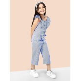 Naughty Ninos - Blue Polyester Girls Jumpsuit ( Pack of 1 ) - None