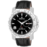 Swisstyle Black Leather Analog Men's Watch