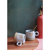 Rustic Heart Mugs-Single