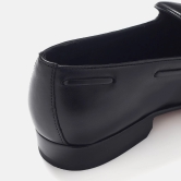 GORDON & BROS BLACK MEN LEATHER LOAFER