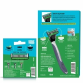 Sensi Flo4 Value Pack Razor  Pack of 4 Blade Cartridges-Sensi Flo4 Value Pack (Razor + Pack of 4 Blade Cartridges)