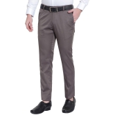 SREY - Grey Polycotton Slim - Fit Men's Trousers ( Pack of 1 ) - None