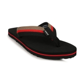 Campus - Black Mens Thong Flip Flop - None