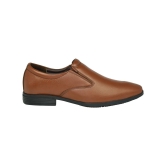 Ajanta Tan Mens Slip On Formal Shoes - None