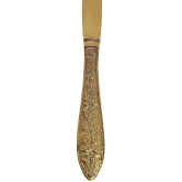 A & H ENTERPRISES - Brass Brass Table Knife ( Pack of 2 ) - Brass