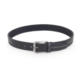 Zacharias Boys Synthetic Leather Belt for kids (Pack of 1) (kb-20_Black) (6-10 Years) - None