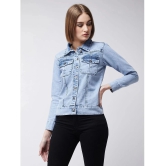 Miss Chase - Cotton Blue Denim Jacket - None