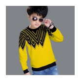 Supersquad - Bright Yellow Cotton Boys Sweatshirt ( Pack of 1 ) - None