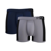 XYXX Pack of 2 Modal Mens Trunk ( Multi ) - L