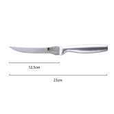 Bergner Argent Stainless Steel Tomato Knife with Matt Finish | Silver | 1 Pc