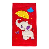 Mandhania Kid's Cotton Cartoon Printed Bath Towels (Multicolour)