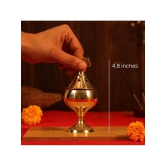 ServDharm Brass Table Diya - Pack of 1