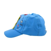 Zacharias Girl's Kids Cotton Beret Golf Cap kc-25 (Blue_1-4 Years) (Pack of 1) - None