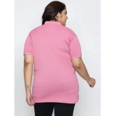 YHA - Pink Cotton Blend Regular Fit Womens T-Shirt ( Pack of 1 ) - None