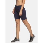 Women Stretchable Cycling Shorts ny2-3XL / Black