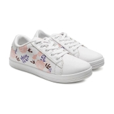 ASIAN White Womens Sneakers - None