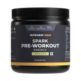 Nutrabay Gold Spark Pre Workout Supplement Powder - 250g, Green Apple | 300mg Caffeine, 1000mg L-Arginine, 3000mg Beta Alanine, 2500mg Citrulline Malate | Muscle Pump & Performance | For Men & Women