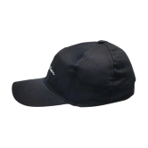 Zacharias - Black Cotton Mens Cap ( Pack of 1 ) - Black