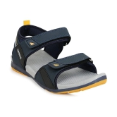 Campus - Navy Mens Floater Sandals - None