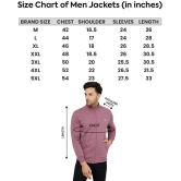 YHA Fleece Mens Casual Jacket - Wine ( Pack of 1 ) - None