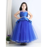 Toy Balloon Kids Blue Net Girls Gown ( Pack of 1 ) - None