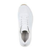 Skechers White Women Uno - Stand On Air Lace Up Sneakers