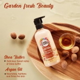 Buds&Berries Shea Butter & Argan Oil Body wash for Dry Skin - 300 ml