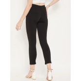 Women Black Solid Skinny-Fit Jeggings