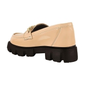 Shoetopia - Cream Women''s Loafers - None