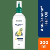 Himalaya Anti-Dandruff Hair Oil - Controls Dandruff & Keep Scalp Healthy, With Tea Tree & Rosemary, 100% Herbal Actives, Non-Greasy, 200 Ml