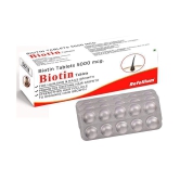 Refollium Biotin 10000 mcg  90 Tablets 90 no.s Vitamins Tablets