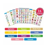 English Chart For Kids (17 Charts ) 37 x 48 cm - Children Spiral Wall Picture Chart