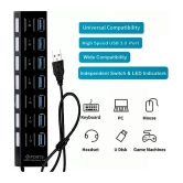 UGPro 7 port USB Hub WIth Independent On / Off Switch for each port