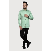 Springberry - 100% Cotton Slim Fit Sea Green Men's Casual Shirt ( Pack of 1 ) - None