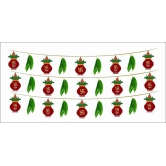 Decor Villa DIWALI TORAN Festive Sticker ( 15 x 91 cms )