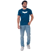 ferocious - Blue Cotton Regular Fit Men's T-Shirt ( Pack of 1 ) - None