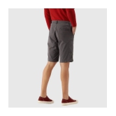 IVOC Grey Cotton Mens Chino Shorts ( Pack of 1 ) - None