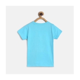 MINI KLUB - Blue 100% Cotton Girls T-Shirt ( Pack of 1 ) - None