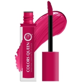 Colors Queen Sensational Liquid Matte Lipstick 7g, Hot Pink (Shade -15)