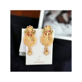 AanyaCentric Gold Chandbalis Earrings ( Pack of 1 ) - Gold