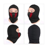 ZAYSOO Red Cotton Anti Pollution Mask ( Pack of 1 )