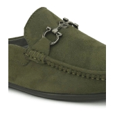 Sir Corbett Olive Mens Slip on - 9