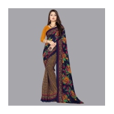 Anand Sarees - Yellow Georgette Saree With Blouse Piece ( Pack of 1 ) - Yellow