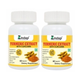 Zindagi turmeric capsule 120 gm Multivitamins Capsule Pack of 2