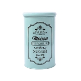 Metal Tea & Sugar Jar (Each 900 Ml) + Cookie & Namkeen Jar (Each 1700 Ml) - Green, Set Of 4