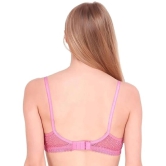 Kiran Enterprises Pack of 2 Net Womens Everyday Bra ( Blue,Pink ) - None